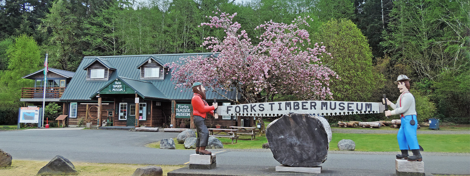 Forks Timber Museum Spring Top